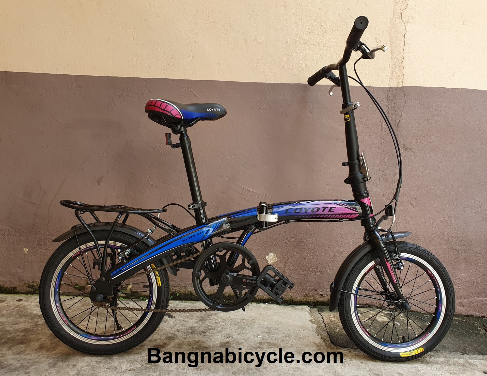 รถพับ 16 นิ้ว Coyote Synocate