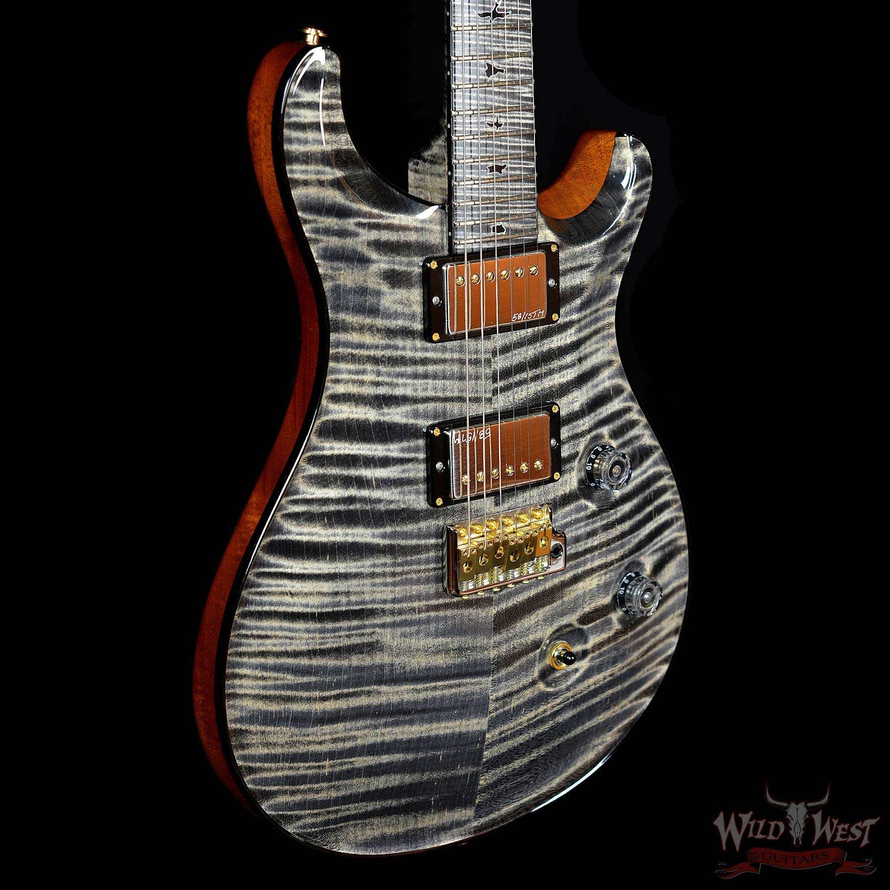 PRS Private Stock 6153 Custom Flame Maple Top Charcoal