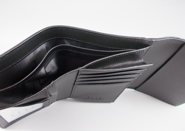 กระเป๋าสตางค์ ELLE ดำ ใหม่ แท้