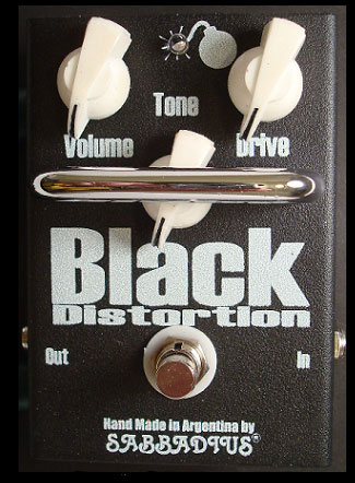 Sabbadius Effects Black Distortion