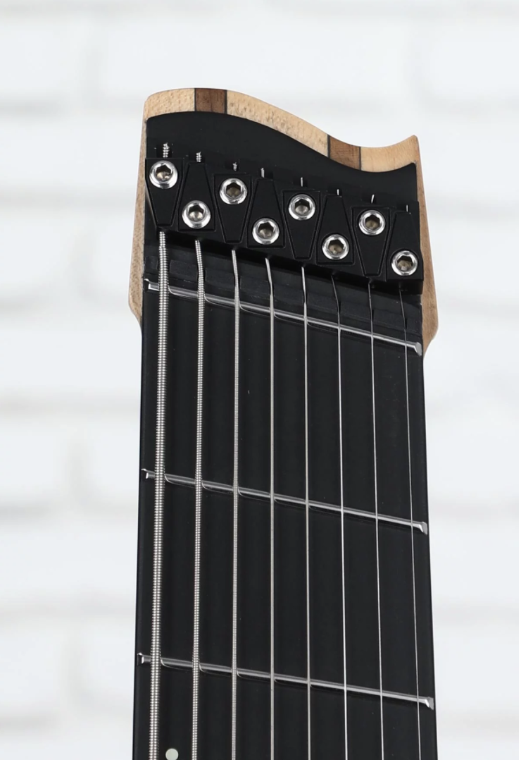 Strandberg Boden Metal NX 8 Sarah Longfield Edition Electric Guitar - Black Doppler Gloss