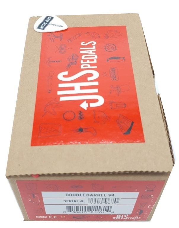 JHS Pedals Double Barrel V4 Overdrive Effects Pedal