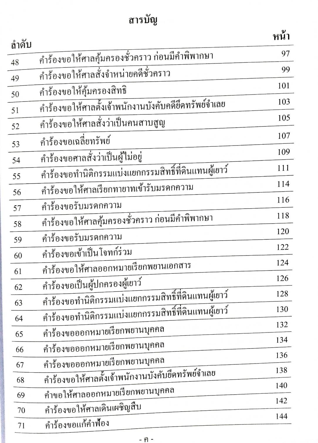 รวมคำร้อง คำขอ คำแถลง (พิมพ์ครั้งที่ 3)