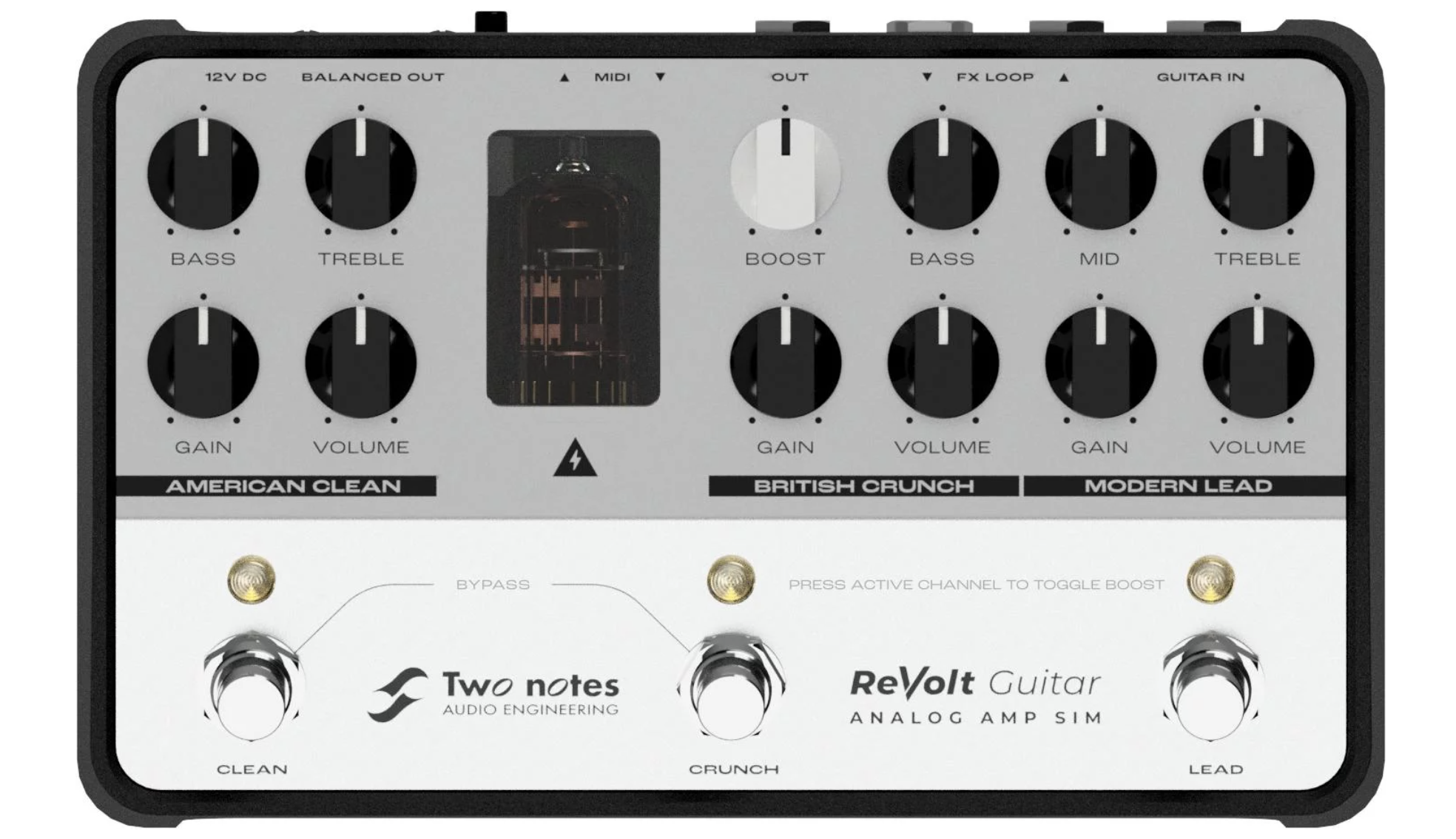 Two Notes ReVolt Guitar Preamp Pedal