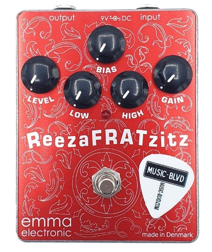 EMMA ReezaFRATZzitz II Overdrive and Distortion Guitar Effects Pedal