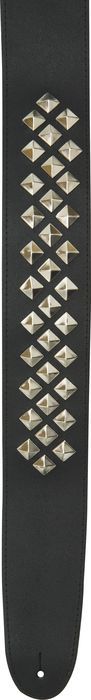 Planet Waves Leather Guitar Strap with Diamond Studs