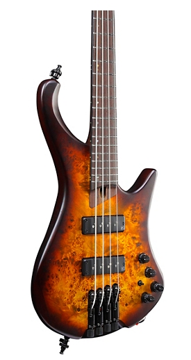Ibanez EHB1500 4-String Ergonomic Headless Bass Flat Dragon Eye Burst