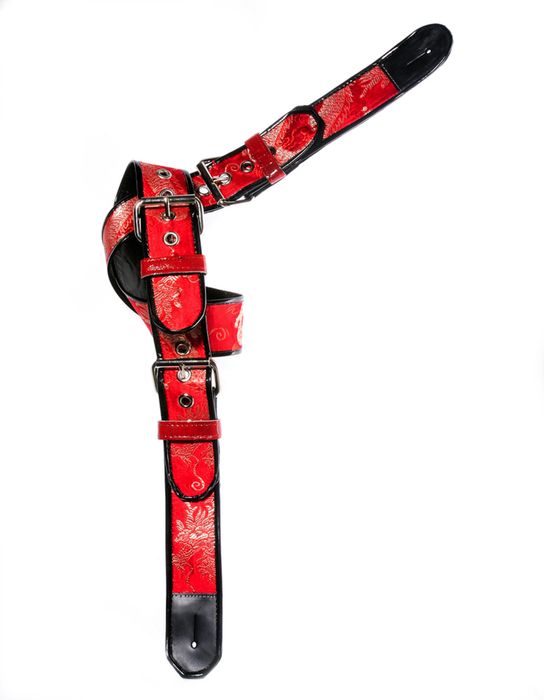 Jodi Head 2 Roller Buckle Leather Lined Guitar Strap