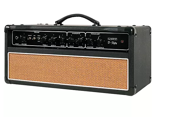 VHT D-50H 50W Tube Guitar Amp Head Black and Beige