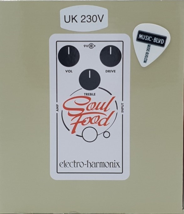 Electro-Harmonix Soul Food Overdrive Guitar Effects Pedal