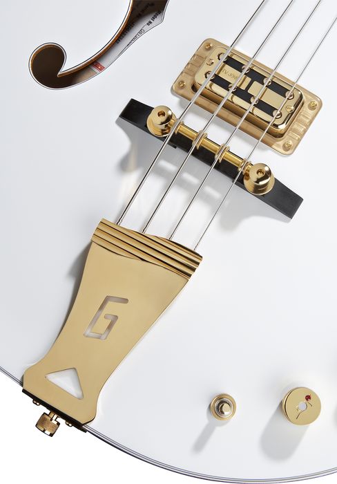 Gretsch Guitars G6136LSB White Falcon Bass Guitar