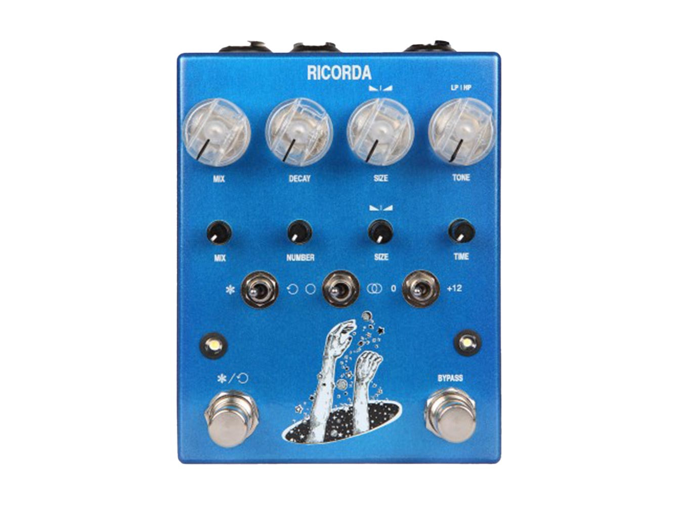 AC Noises Ricorda Stereo Granular Reverb Pedal
