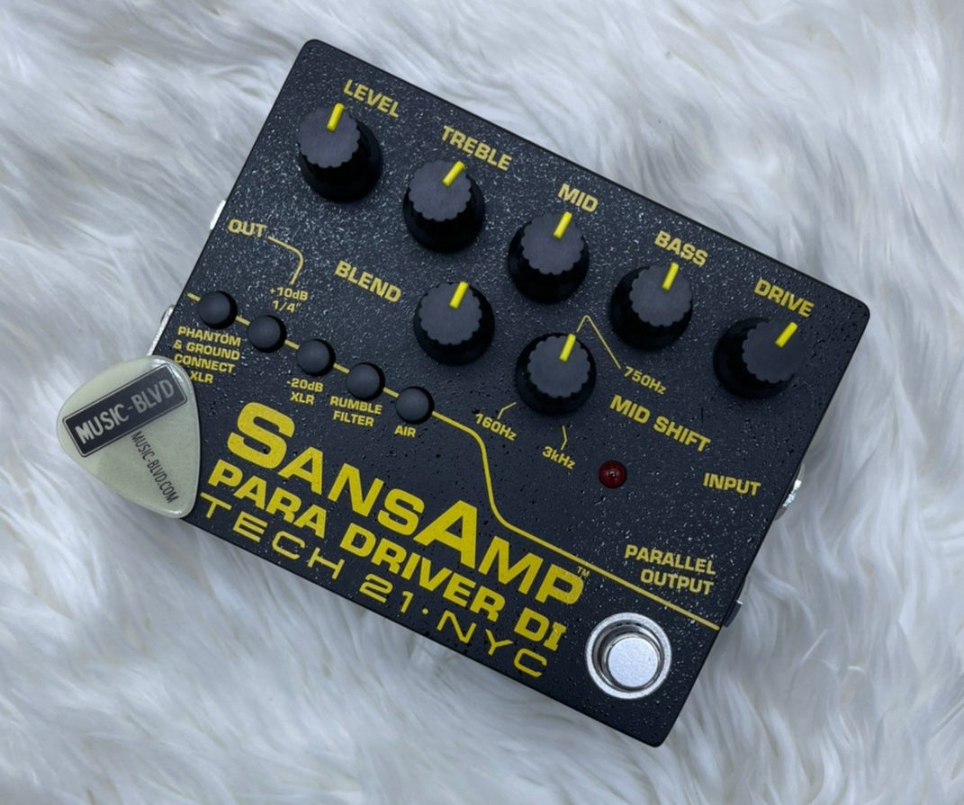Tech 21 SansAmp Para Driver DI Preamp Pedal V2
