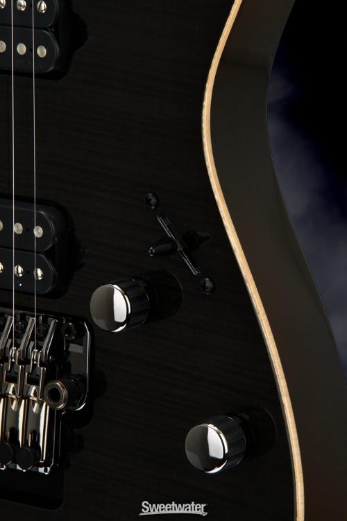 Ibanez RG7 Prestige Limited - Sweetwater Exclusive - Black Haze, Rosewood