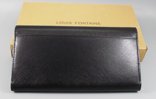 กระเป๋าสตางค์ LOUIS FONTAINE ดำ-เขียว ใหม่ แท้