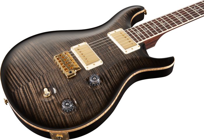 PRS Modern Eagle Quatro with Tremelo/Gold Hardware Electric Guitar Charcoal Burst