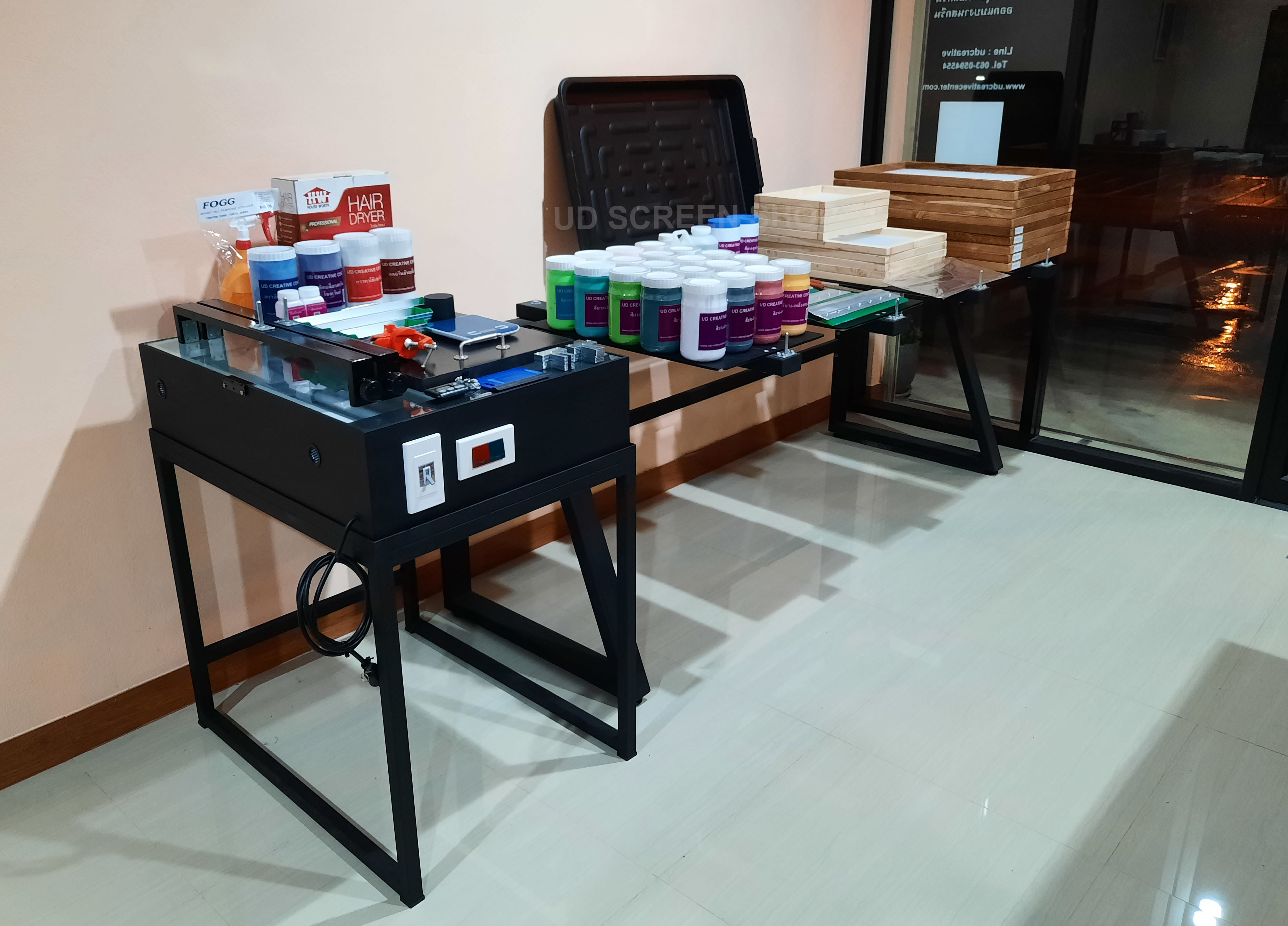 ชุดเริ่มต้นงานสกรีนมืออาชัพ Professional Set 3