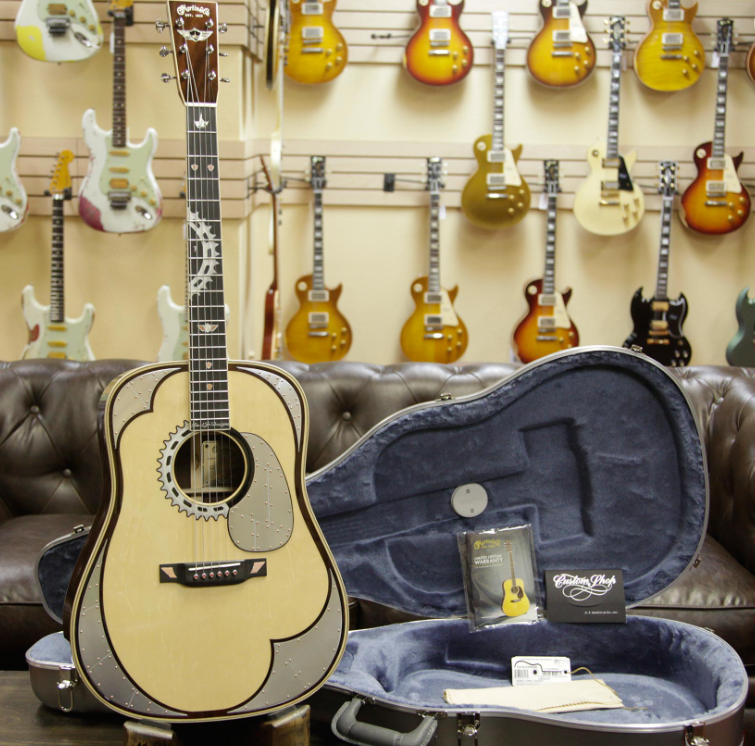 MARTIN NAMM LIMITED RUN AMERICAN CHOPPER CUSTOM GUITAR # 5 OF 7 14 FRET DREADNOUGHT