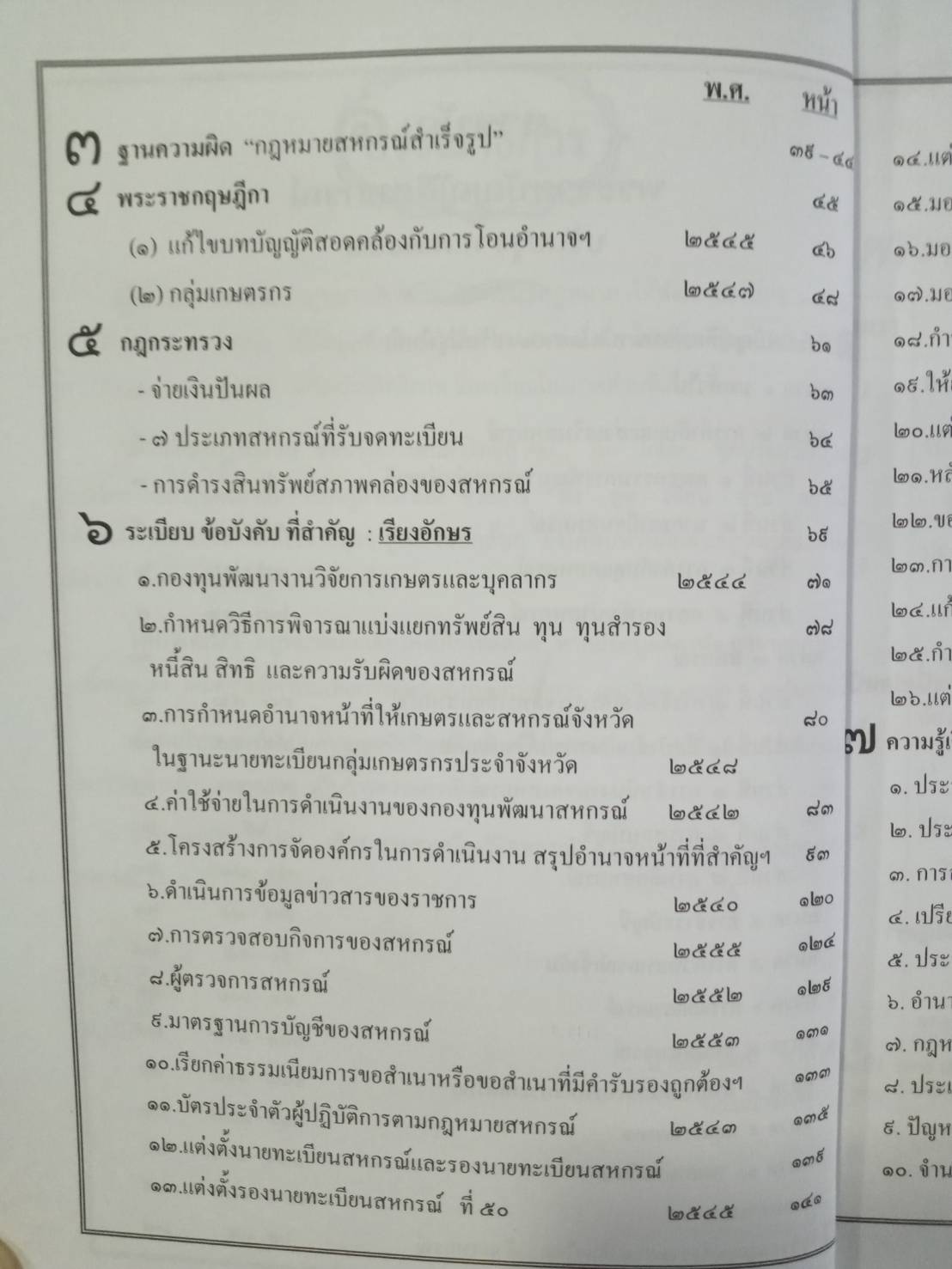 พระราชบัญญัติสหกรณ์ ฉบับสมบูรณ์ ประหยัดเชิงอธิบาย