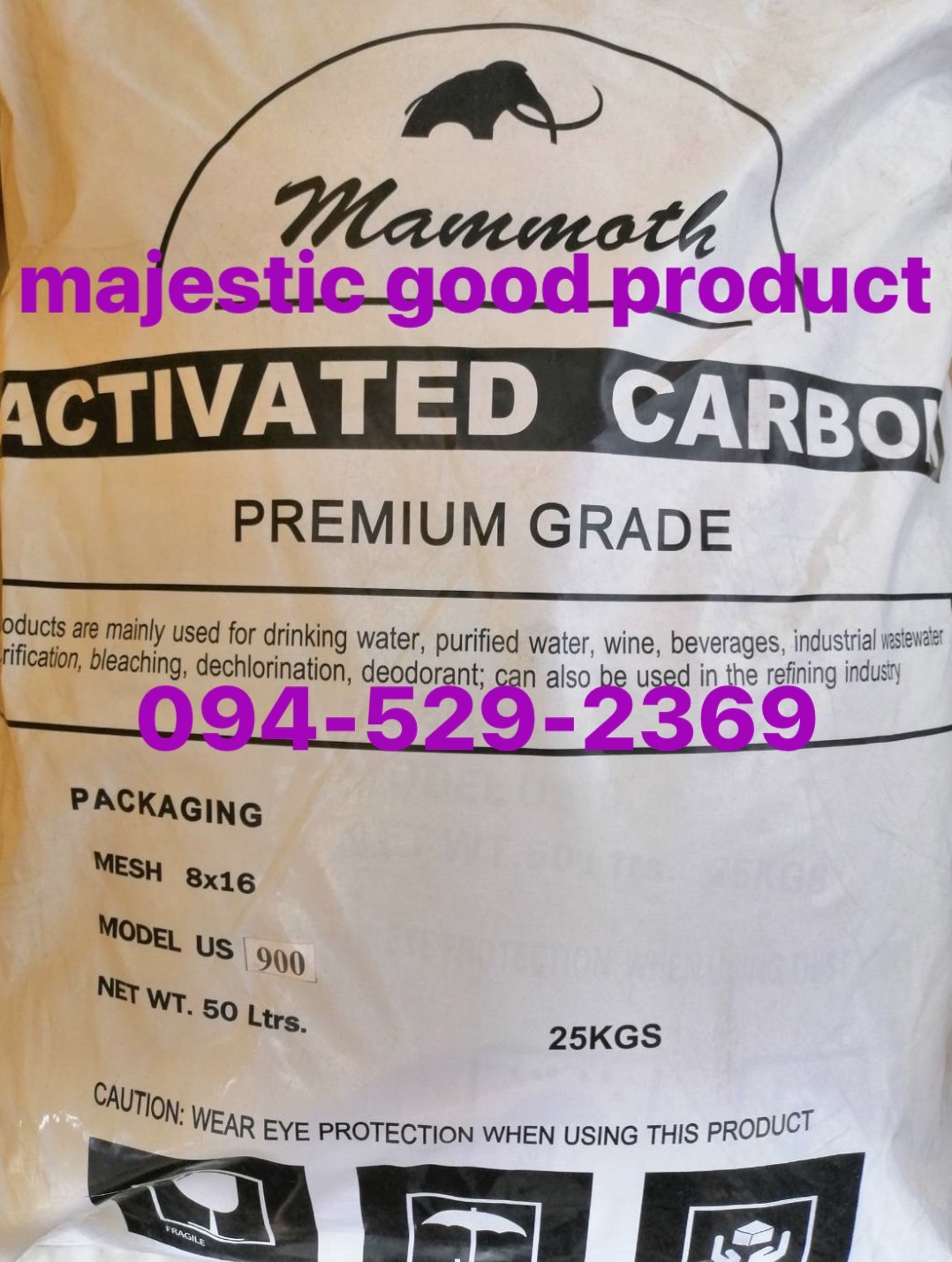 Activated carbon แอคติเวเตท คาร์บอน (ถ่านกัมมันต์)
