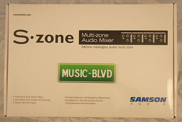 Samson SZONE 4 Channel/4 Zone Stereo Mixer