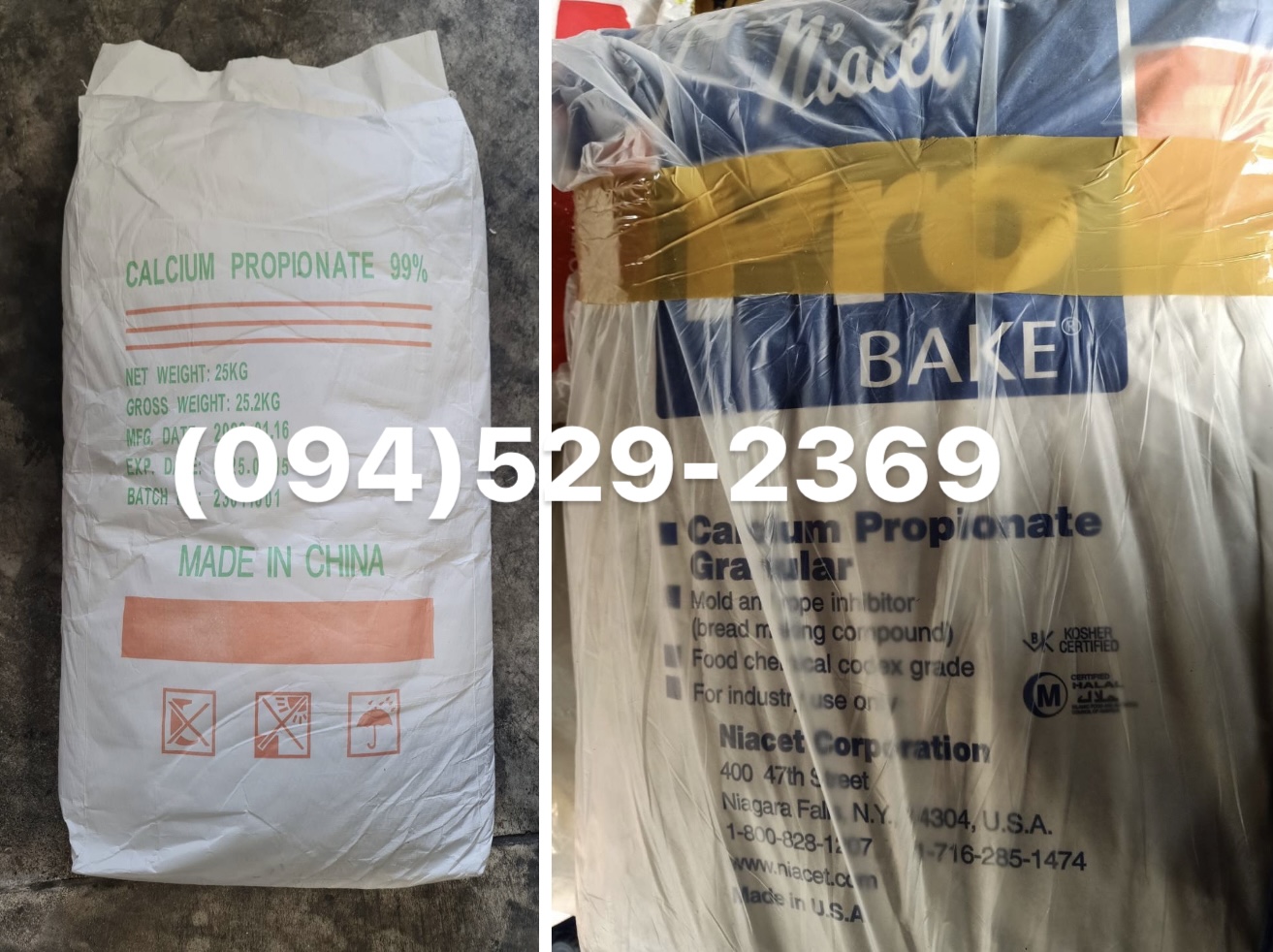 calcium propionate กันราขนม แคลเซียมโพรพิโอเนต