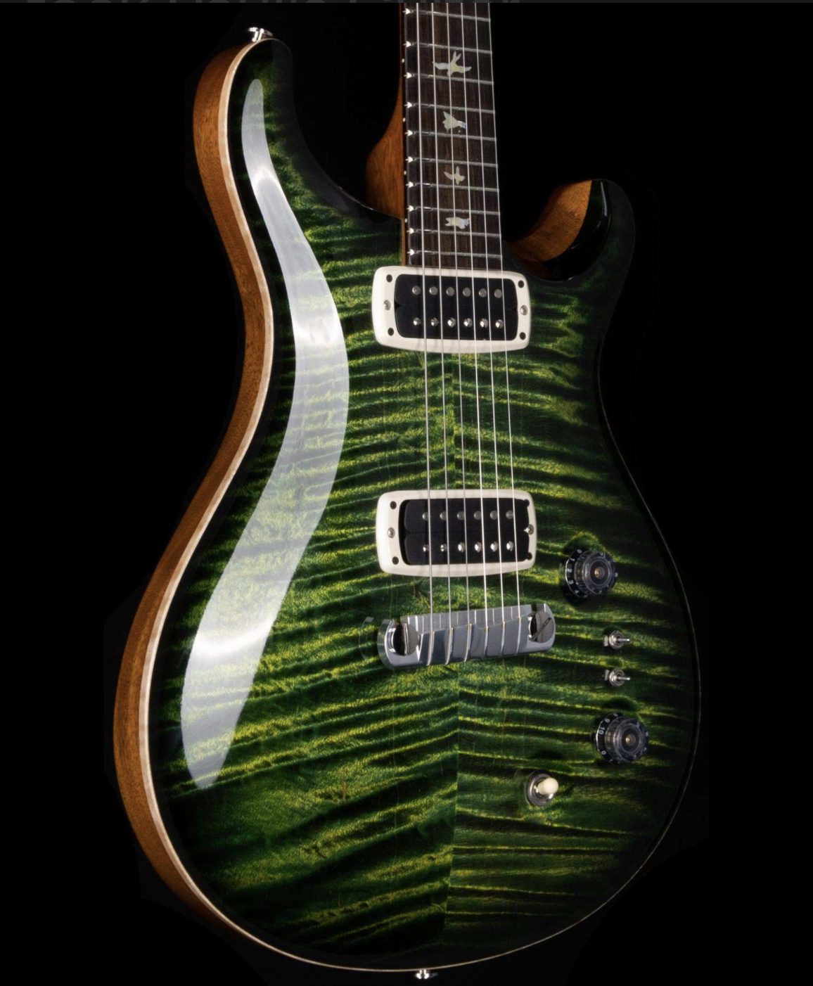PRS Private Stock Paul’s Guitar African Blackwood Board Electric Rainforest Smoked Burst