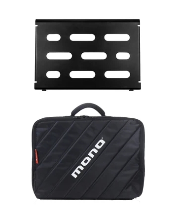 Mono Club2.0 Soft Case + Pedalboard S, (BLK,Silver)
