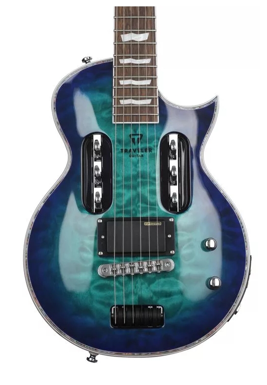 Traveler Guitar LTD EC-1 Quilted Maple - Sweetwater Exclusive