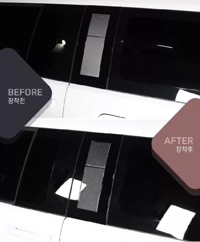 แต่ง เสา C และเสา D Hyundai SANTA FE Hybrid ฮุนได ซานตา เฟ่