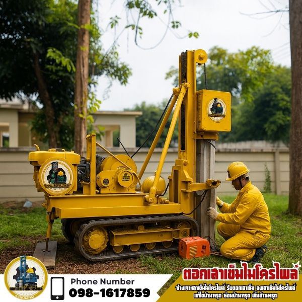 เสริมฐานรากบ้านทรุด