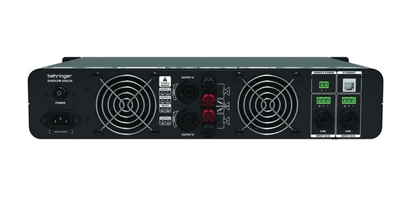 Behringer Eurocom AX6220 Low Impedance Stereo Power Amplifier