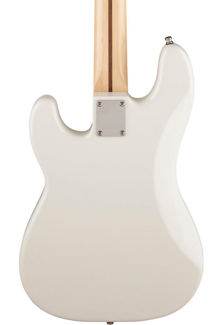 Fender Steve Harris Signature Precision Bass Electric Bass Guitar Olympic White w/Pin Stripe