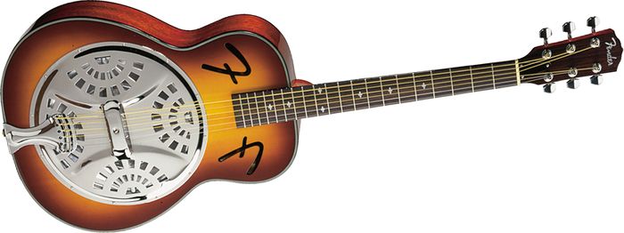 Fender FR-50 Resonator Guitar Sunburst