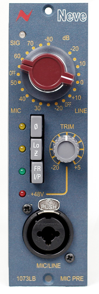 Neve 1073LB Mono Mic Preamp module
