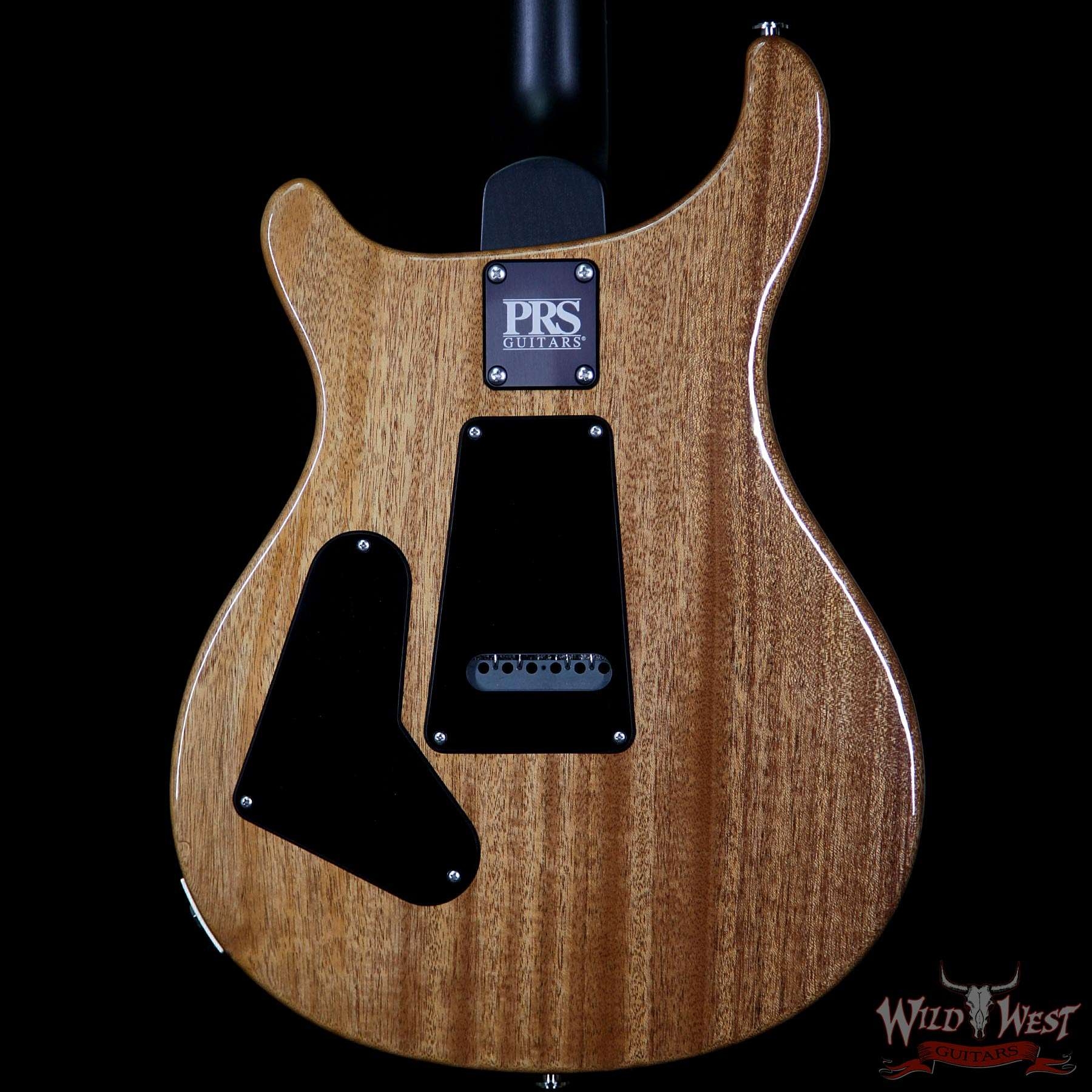 PRS Wild West Guitars Special Run CE 24 Flame Top 57/08 Pickups - Faded Grey Black Blue Burst