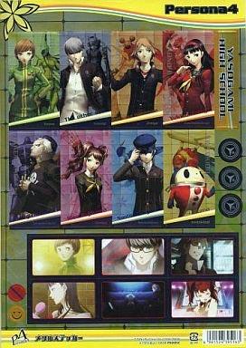 สติ๊กเกอร์เมทัลลิก Persona 4 (แท้)