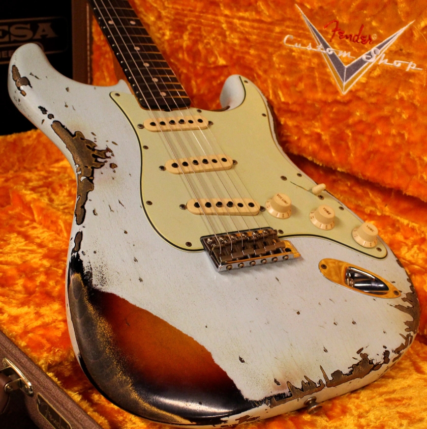 Fender Custom Shop 1961 Stratocaster - Sonic Blue o/ 3TS - Special Run