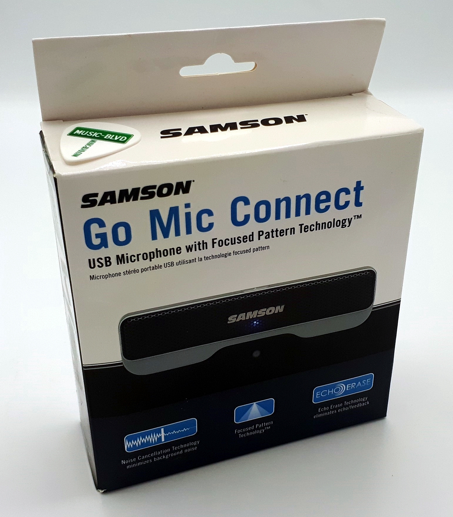 Samson Go Mic Connect Portable Stereo USB Microphone