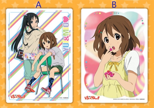 Jumbo Carddass K-ON ACTIVITY DIARY CLUB SNAP Clear Board 5 (1แผ่น,แท้)[B]