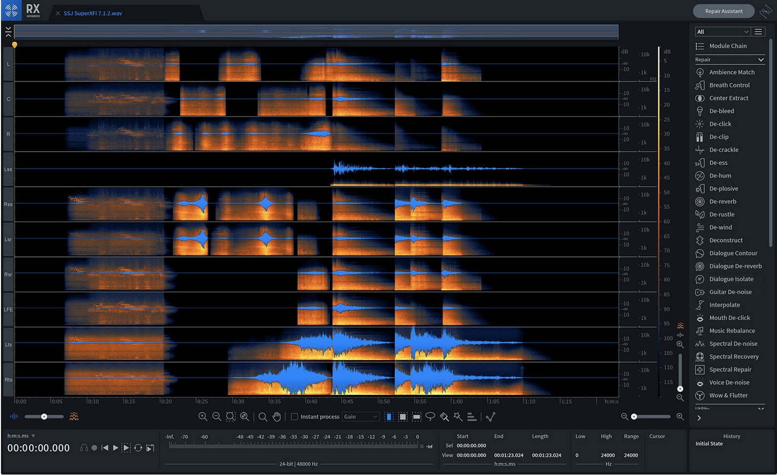 iZotope RX 8 Advanced Audio Editor