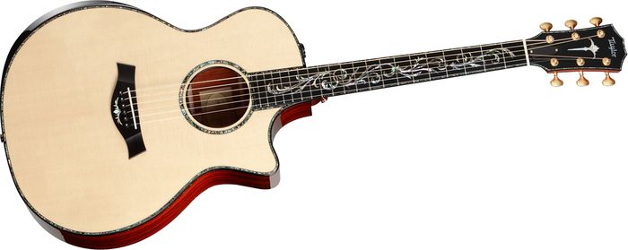 Taylor PS14ce Presentation Series Grand Cocobolo/Spruce Auditorium Acoustic-Electric Guitar Natural