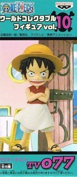 WCF One Piece One Piece Vol.10 TV077 Luffy Lot JP (แท้)