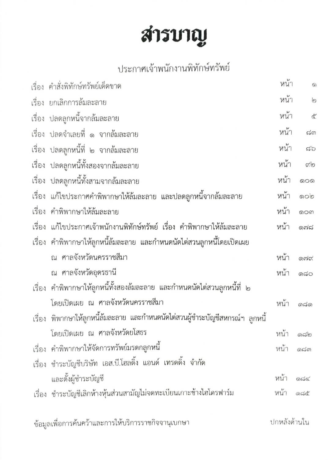 กฎหมายออกใหม่ ตอนที่ 15/66 17 ประกาศเจ้าพนักงานพิทักษ์ทรัพย์