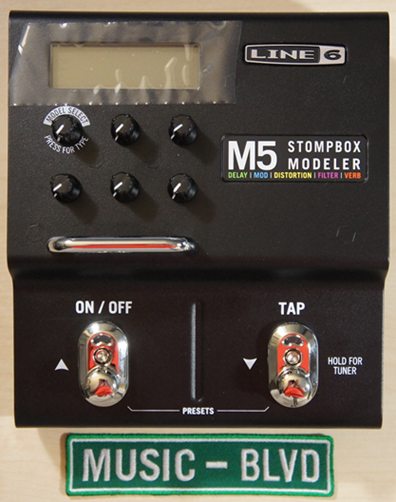 Line 6 M5 Stompbox Modeler Guitar Multi Effects Pedal