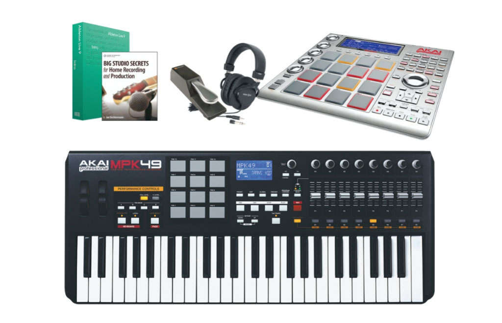 Akai Professional MPK49 & MPC Studio Package 1