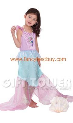 ชุดแฟนซีเด็กนางเงือกน้อย ขนาด L, XL