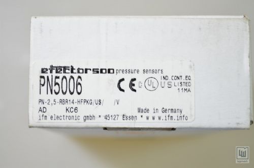 PN5006 IFM Efector Digital Pressure sensor New In Original Box