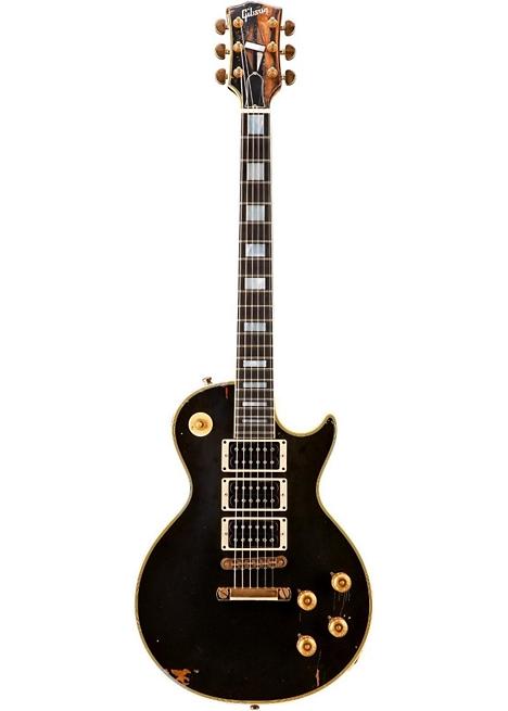Gibson Custom Shop Peter Frampton 1954 Les Paul Custom Phenix - Lamp Black, Murphy Heavy Aged