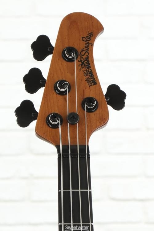 Ernie Ball Music Man StingRay Special 4HH - Charcoal Sparkle with Ebony Fingerboard